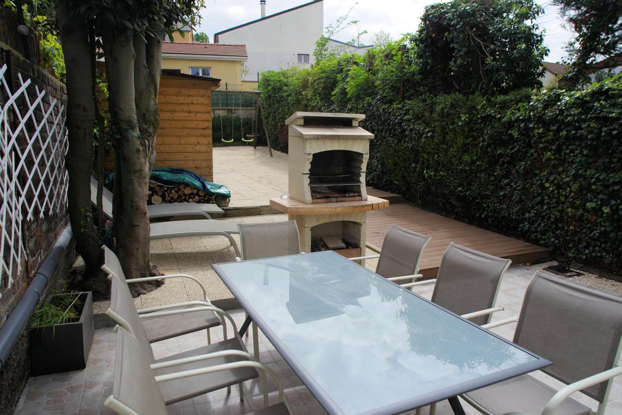 Maison De Charme Avec Jardin A 10Mn De Paris Nanterre Kültér fotó